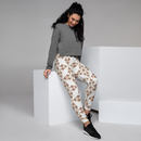 Product name: Recursia Symmetree Women's Joggers In Pink. Keywords: Athlesisure Wear, Clothing, Print: Symmetree, Women's Bottoms, Women's Joggers