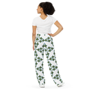 Product name: Recursia Symmetree II Women's Wide Leg Pants. Keywords: Print: Symmetree, Women's Wide Leg Pants
