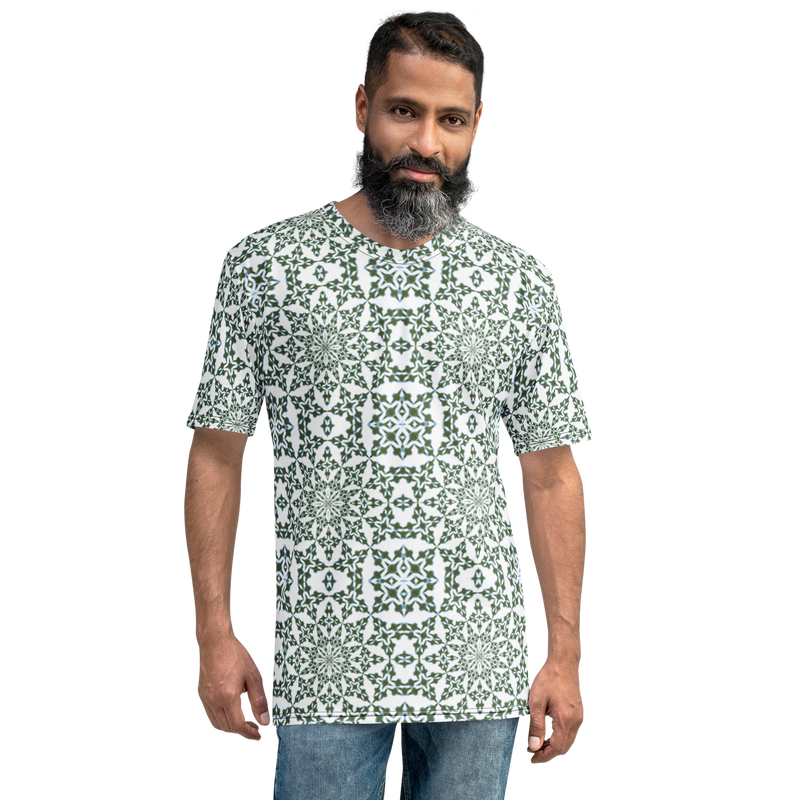 Product name: Recursia Symmetree IV Men's Crew Neck T-Shirt. Keywords: Clothing, Men's Clothing, Men's Crew Neck T-Shirt, Men's Tops, Print: Symmetree
