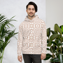 Product name: Recursia Symmetree I Men's Hoodie In Pink. Keywords: Athlesisure Wear, Clothing, Men's Athlesisure, Men's Clothing, Men's Hoodie, Men's Tops, Print: Symmetree