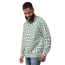 Product name: Recursia Symmetree I Men's Sweatshirt. Keywords: Athlesisure Wear, Clothing, Men's Athlesisure, Men's Clothing, Men's Sweatshirt, Men's Tops, Print: Symmetree