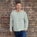 Product name: Recursia Symmetree I Men's Sweatshirt. Keywords: Athlesisure Wear, Clothing, Men's Athlesisure, Men's Clothing, Men's Sweatshirt, Men's Tops, Print: Symmetree