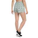 Product name: Recursia Symmetree I Women's Athletic Short Shorts. Keywords: Athlesisure Wear, Clothing, Men's Athletic Shorts, Print: Symmetree