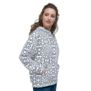 Product name: Recursia Symmetree I Women's Hoodie In Blue. Keywords: Athlesisure Wear, Clothing, Print: Symmetree, Women's Hoodie, Women's Tops