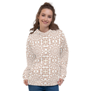 Product name: Recursia Symmetree I Women's Hoodie In Pink. Keywords: Athlesisure Wear, Clothing, Print: Symmetree, Women's Hoodie, Women's Tops