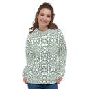 Product name: Recursia Symmetree I Women's Hoodie. Keywords: Athlesisure Wear, Clothing, Print: Symmetree, Women's Hoodie, Women's Tops