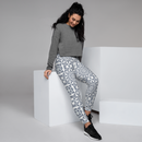 Product name: Recursia Symmetree I Women's Joggers In Blue. Keywords: Athlesisure Wear, Clothing, Print: Symmetree, Women's Bottoms, Women's Joggers