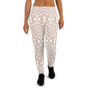 Product name: Recursia Symmetree I Women's Joggers In Pink. Keywords: Athlesisure Wear, Clothing, Print: Symmetree, Women's Bottoms, Women's Joggers