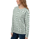 Product name: Recursia Symmetree I Women's Sweatshirt. Keywords: Athlesisure Wear, Clothing, Print: Symmetree, Women's Sweatshirt, Women's Tops