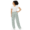Product name: Recursia Symmetree I Women's Wide Leg Pants. Keywords: Print: Symmetree, Women's Wide Leg Pants