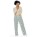 Product name: Recursia Symmetree I Women's Wide Leg Pants. Keywords: Print: Symmetree, Women's Wide Leg Pants