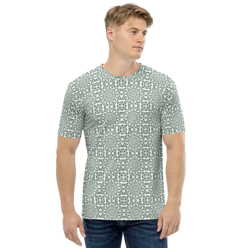 Product name: Recursia Symmetree II Men's Crew Neck T-Shirt. Keywords: Clothing, Men's Clothing, Men's Crew Neck T-Shirt, Men's Tops, Print: Symmetree
