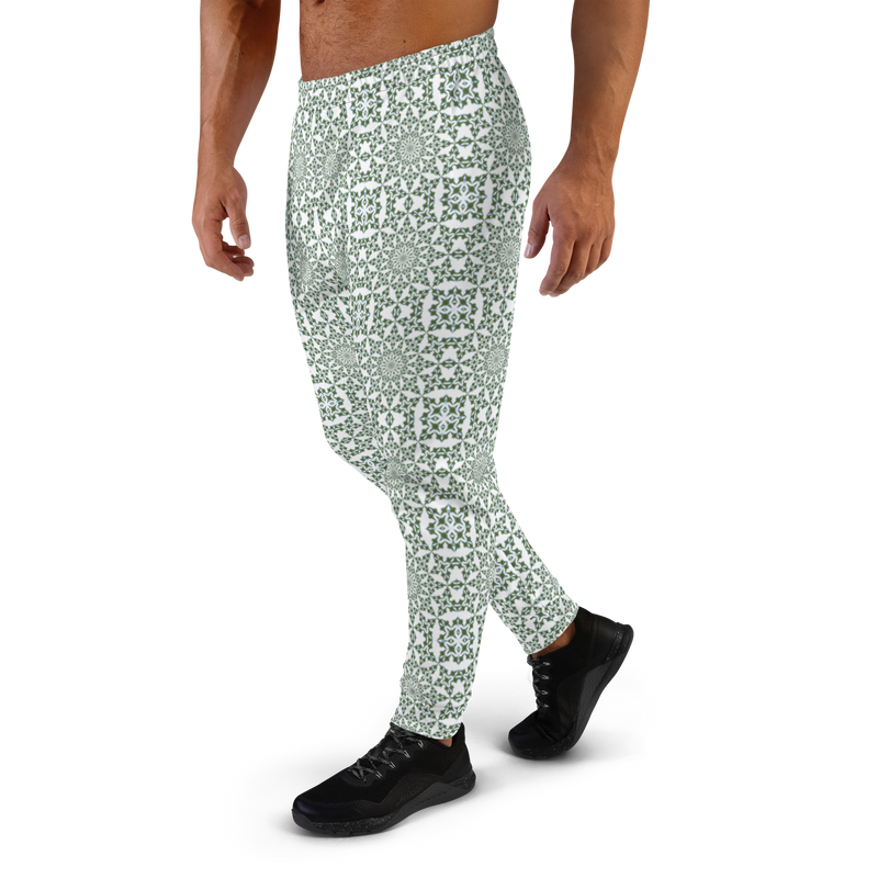 Product name: Recursia Symmetree II Men's Joggers. Keywords: Athlesisure Wear, Clothing, Men's Athlesisure, Men's Bottoms, Men's Clothing, Men's Joggers, Print: Symmetree