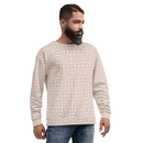 Product name: Recursia Symmetree II Men's Sweatshirt In Pink. Keywords: Athlesisure Wear, Clothing, Men's Athlesisure, Men's Clothing, Men's Sweatshirt, Men's Tops, Print: Symmetree