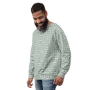 Product name: Recursia Symmetree II Men's Sweatshirt. Keywords: Athlesisure Wear, Clothing, Men's Athlesisure, Men's Clothing, Men's Sweatshirt, Men's Tops, Print: Symmetree
