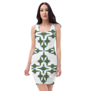 Product name: Recursia Symmetree II Pencil Dress. Keywords: Clothing, Pencil Dress, Print: Symmetree, Women's Clothing