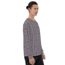 Product name: Recursia Tie-Dye Overdrive I Men's Sweatshirt. Keywords: Athlesisure Wear, Clothing, Men's Athlesisure, Men's Clothing, Men's Sweatshirt, Men's Tops, Print: Tie-Dye Overdrive
