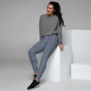 Product name: Recursia Tie-Dye Overdrive I Women's Joggers In Blue. Keywords: Athlesisure Wear, Clothing, Print: Tie-Dye Overdrive, Women's Bottoms, Women's Joggers