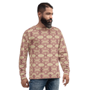 Product name: Recursia Tie-Dye Overdrive II Men's Sweatshirt In Pink. Keywords: Athlesisure Wear, Clothing, Men's Athlesisure, Men's Clothing, Men's Sweatshirt, Men's Tops, Print: Tie-Dye Overdrive