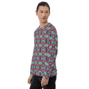 Product name: Recursia Tie-Dye Overdrive II Men's Sweatshirt. Keywords: Athlesisure Wear, Clothing, Men's Athlesisure, Men's Clothing, Men's Sweatshirt, Men's Tops, Print: Tie-Dye Overdrive