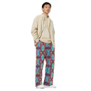Product name: Recursia Tie-Dye Overdrive II Men's Wide Leg Pants. Keywords: Men's Clothing, Men's Wide Leg Pants, Print: Tie-Dye Overdrive