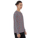 Product name: Recursia Tie-Dye Overdrive IV Men's Sweatshirt. Keywords: Athlesisure Wear, Clothing, Men's Athlesisure, Men's Clothing, Men's Sweatshirt, Men's Tops, Print: Tie-Dye Overdrive