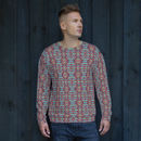 Product name: Recursia Tie-Dye Overdrive IV Men's Sweatshirt. Keywords: Athlesisure Wear, Clothing, Men's Athlesisure, Men's Clothing, Men's Sweatshirt, Men's Tops, Print: Tie-Dye Overdrive