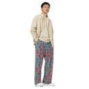 Product name: Recursia Tie-Dye Overdrive Men's Wide Leg Pants. Keywords: Men's Clothing, Men's Wide Leg Pants, Print: Tie-Dye Overdrive