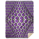Product name: Recursia Illusions Game Sherpa Blanket 60X80. Keywords: 60X80 Blankets, Home Decor, Premium Mink Sherpa Blanket 60x80, Sherpa Blankets, Print: llusions Game