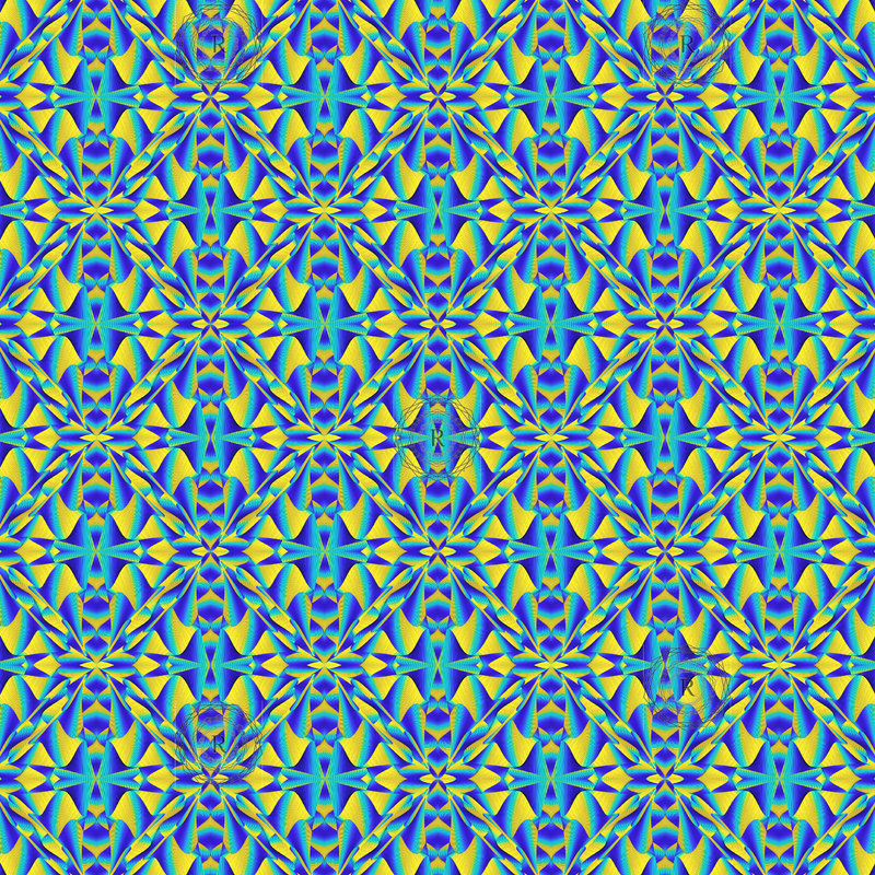 Product name: Recursia Mind Gem II Women's Rash Guard. Keywords: Print: Mind Gem, Women's Rash Guard