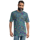 Product name: Recursia Alchemical Vision Men's Crew Neck T-Shirt. Keywords: Print: Alchemical Vision, Clothing, Men's Clothing, Men's Crew Neck T-Shirt, Men's Tops