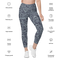 Product name: Recursia Alchemical Vision I Vision Leggings With Pockets In Blue. Keywords: Print: Alchemical Vision, Athlesisure Wear, Clothing, Leggings with Pockets, Women's Clothing