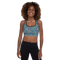 Product name: Recursia Alchemical Vision Padded Sports Bra. Keywords: Print: Alchemical Vision, Athlesisure Wear, Clothing, Padded Sports Bra, Women's Clothing