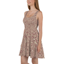Product name: Recursia Alchemical Vision Skater Dress In Pink. Keywords: Print: Alchemical Vision, Clothing, Skater Dress, Women's Clothing
