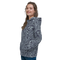 Product name: Recursia Alchemical Vision Women's Hoodie In Blue. Keywords: Print: Alchemical Vision, Athlesisure Wear, Clothing, Women's Hoodie, Women's Tops