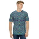 Product name: Recursia Alchemical Vision I Men's Crew Neck T-Shirt. Keywords: Print: Alchemical Vision, Clothing, Men's Clothing, Men's Crew Neck T-Shirt, Men's Tops