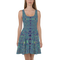 Product name: Recursia Alchemical Vision I Vision Skater Dress. Keywords: Print: Alchemical Vision, Clothing, Skater Dress, Women's Clothing
