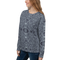 Product name: Recursia Alchemical Vision I Women's Sweatshirt In Blue. Keywords: Print: Alchemical Vision, Athlesisure Wear, Clothing, Women's Sweatshirt, Women's Tops