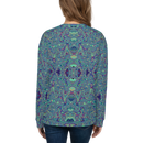 Product name: Recursia Alchemical Vision I Women's Sweatshirt. Keywords: Print: Alchemical Vision, Athlesisure Wear, Clothing, Women's Sweatshirt, Women's Tops