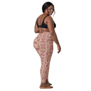 Product name: Recursia Argyle Rewired II Leggings With Pockets In Pink. Keywords: Print: Argyle Rewired, Athlesisure Wear, Clothing, Leggings with Pockets, Women's Clothing