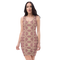 Product name: Recursia Argyle Rewired Pencil Dress In Pink. Keywords: Print: Argyle Rewired, Clothing, Pencil Dress, Women's Clothing
