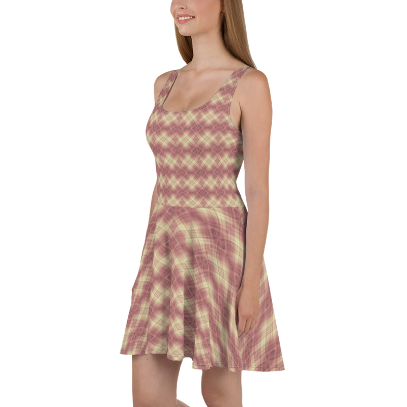 pink argyle dress Free Easy Red Heart Sweet Argyle Dress Knitting Pattern
