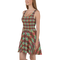 Product name: Recursia Argyle Rewired I Skater Dress. Keywords: Print: Argyle Rewired, Clothing, Skater Dress, Women's Clothing