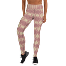 Product name: Recursia Argyle Rewired II Yoga Leggings In Pink. Keywords: Print: Argyle Rewired, Athlesisure Wear, Clothing, Women's Clothing, Yoga Leggings