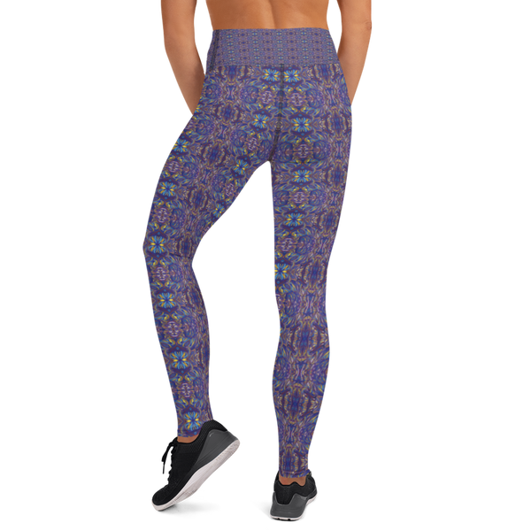 Product name: Recursia Bohemian Dream Yoga Leggings. Keywords: Athlesisure Wear, Print: Bohemian Dream, Clothing, Women's Clothing, Yoga Leggings