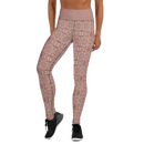 Product name: Recursia Bohemian Dream Yoga Leggings In Pink. Keywords: Athlesisure Wear, Print: Bohemian Dream, Clothing, Women's Clothing, Yoga Leggings