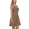 Product name: Recursia Contemplative Jaguar Skater Dress. Keywords: Clothing, Print: Contemplative Jaguar, Skater Dress, Women's Clothing