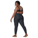 Product name: Recursia Desert Dream Leggings With Pockets In Blue. Keywords: Athlesisure Wear, Clothing, Print: Desert Dream, Leggings with Pockets, Women's Clothing