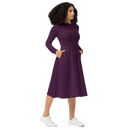Product name: Recursia Desert Dream Long Sleeve Midi Dress. Keywords: Clothing, Print: Desert Dream, Long Sleeve Midi Dress, Women's Clothing