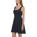 Product name: Recursia Desert Dream Skater Dress In Blue. Keywords: Clothing, Print: Desert Dream, Skater Dress, Women's Clothing